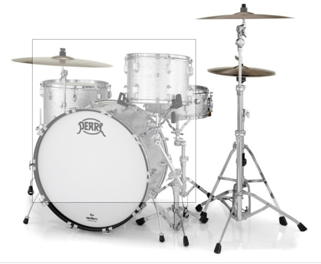 PEARL PRESIDENT DELUXE PSD943XPC 3-PC SHELL PACK