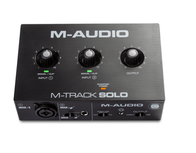 M-AUDIO M-Track Solo USB Audio Interface