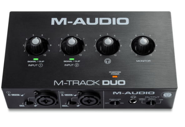 M-Audio M-Track Duo USB Audio Interface